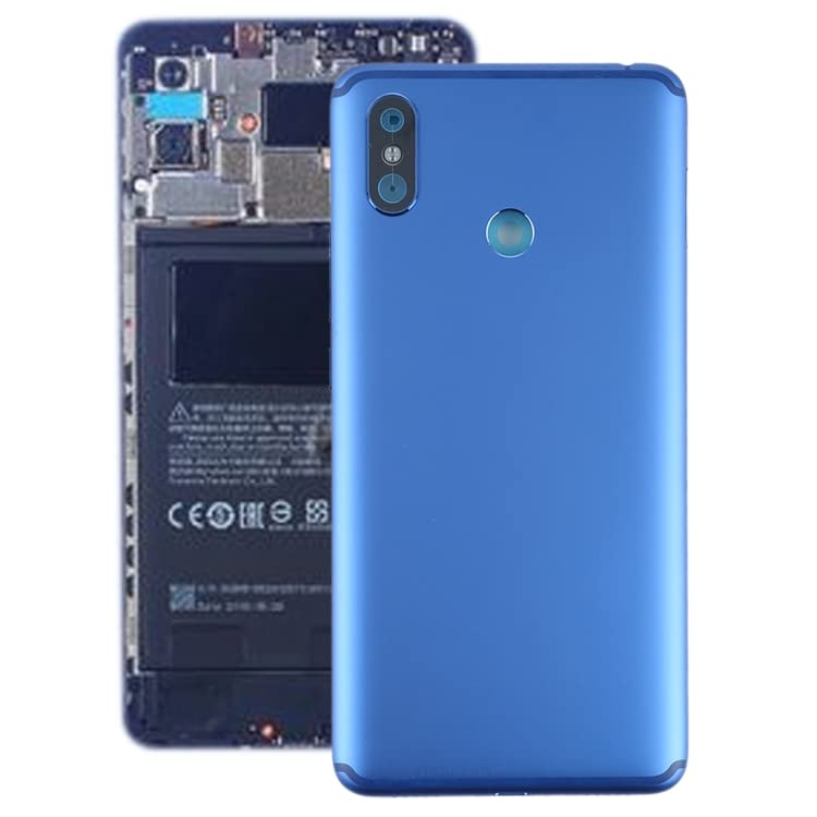 Repuesto Xiaomi Mi MAX 3 tapa trasera carcasa de reparación para teléfono móvil con teclas