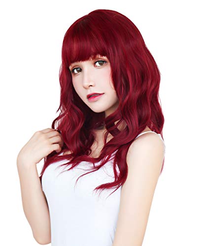 TefuRe ウィッグ ロング ウェーブ ウイッグ 小顔 かつら カツラ 女装 C-8269-Drd