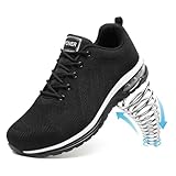 Bravover Chaussures de Sécurité Hommes Femme Embout Acier Chaussures Baskets de Secruite Légère Chaussure Travail Confortable Respirantes Chaussure de Chantier Antidérapantes