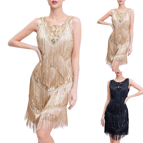 Robe bustier paillettes noire et argent chic pour soirée et bal - 2