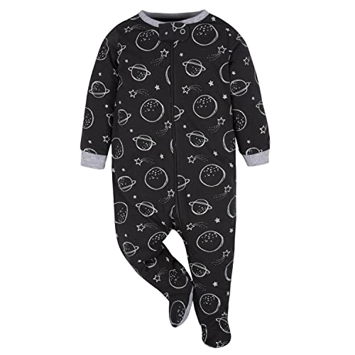 Image of Gerber Baby Boys' 4 Pack Sleep 'N Play Footie