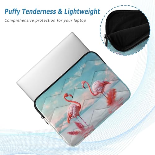 Funda para portátil Pink Flamingos 13-14 pulgadas miniatura 5