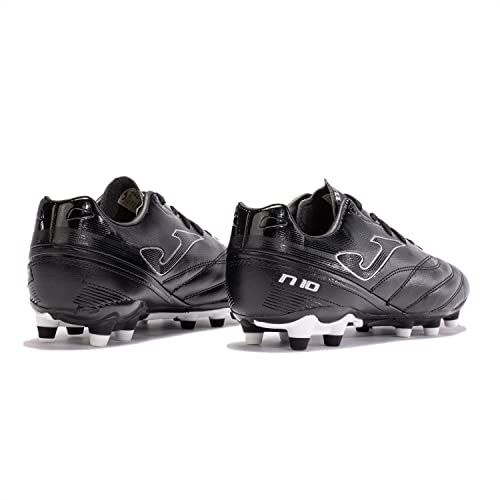Joma Men's Soccer Shoes Firm Ground Numero-10 2201 Black (Us_Footwear_Size_System, Adult, Men, Numeric, Medium, Numeric_10) #TOP4
