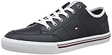 trend frisuren herren kurz  Tommy Hilfiger Herren CORE Corporate Leather Sneaker, Blau (Desert Sky Dw5), 44 EU