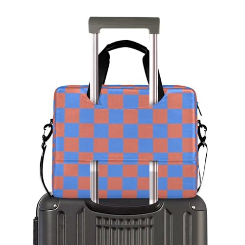 Maletín portátil para laptop 15.6 pulg Azul-naranja miniatura 4