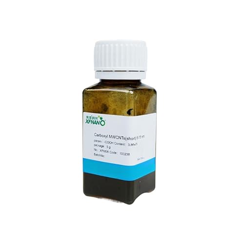 XFNANO Research Grade Carboxyl MWCNTs(Short) 5-15 nm Multi-Walled Carbon nanotubes-5 Gram