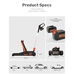Electric Floor Jack 3 Ton, Low Profile Aluminum & Steel Car Jack - Image 6