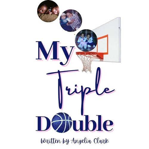 My Triple Double Audiolibro Por Angelia Clark arte de portada