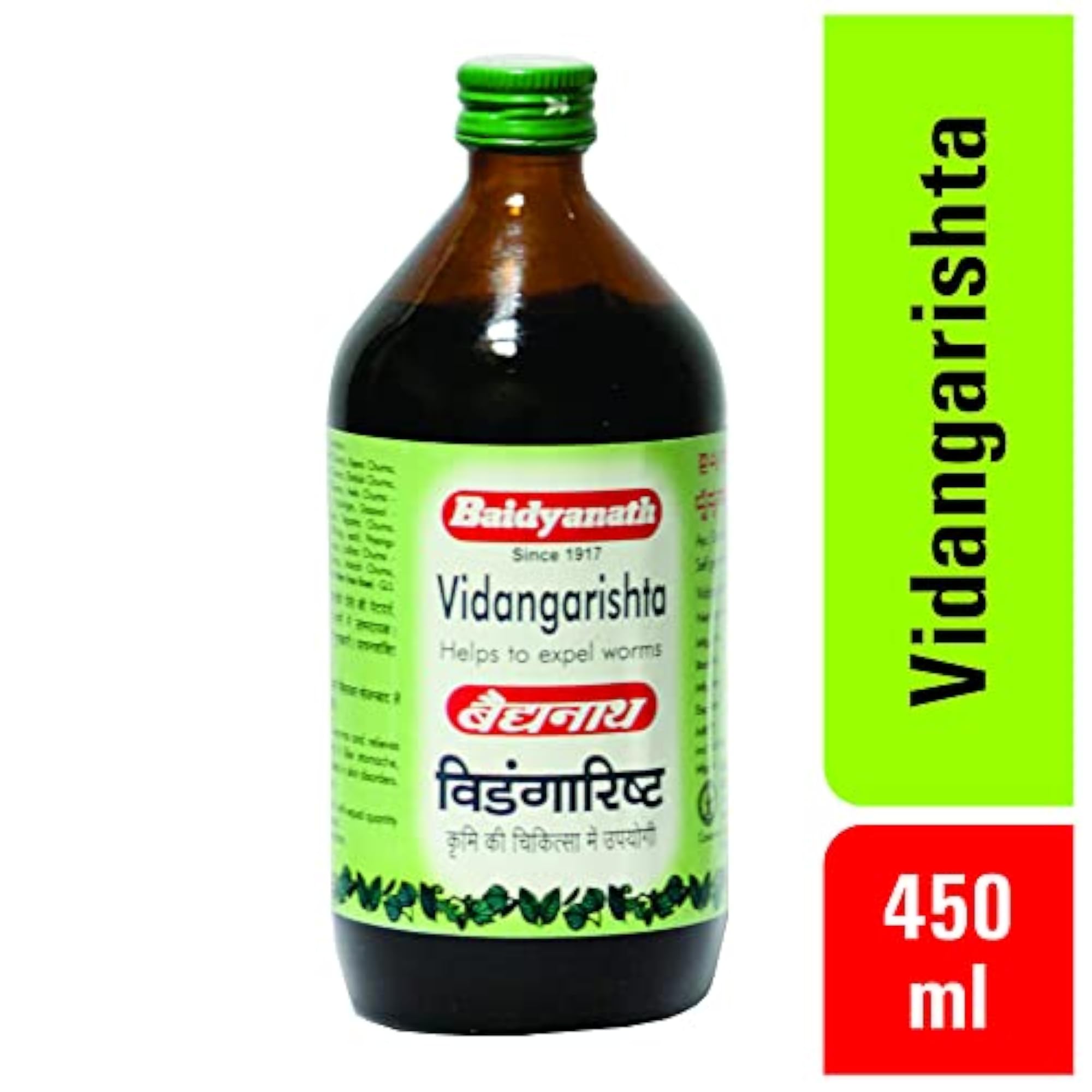 Baidyanath Vidangarishta, Ayurvedic Herbal Supplement, Pack of 2