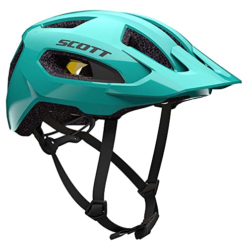 Verde foglia di tè SCOTT Supra Plus MIPS MTB Casco da bicicletta turchese 2025: taglia: M/L (56-61 cm)