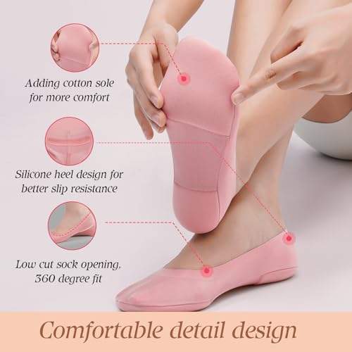 Image of No Show Socks Women's: Sponge Size 9-11 loafers for women