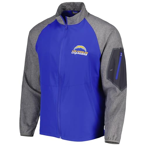Image of Dunbrooke Men's NFL Hurricane Raglan Full-Zip Windbreaker Jacket