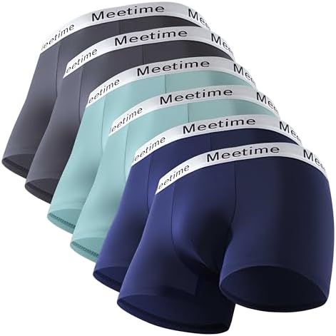 （06:30時点） [Meetime] 6枚組 ボクサーパンツ メンズ 綿 下着 ボクサーブリーフ ストレッチ コットン 人気 日本国内企業/電話サービス/無条件で返品可 5代目最新アップグレード