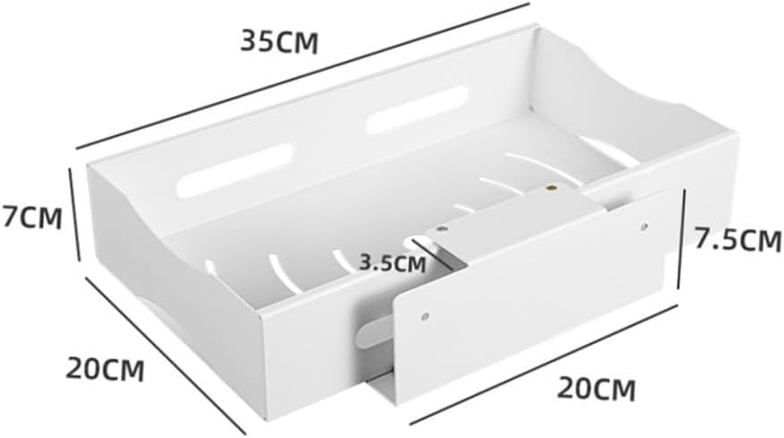 Expandable under Sink Organizer Pull Out Sliding Storage Basket for Kitchen Bathroom Design Easy to Access Sliding Shelves Multi-purpose Storage for Clean Spaces