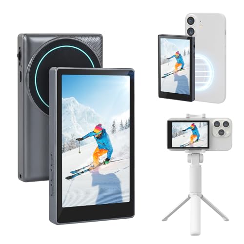 Amazon.co.jp: Ninonly 自撮りモニター 4インチ大画面 画面