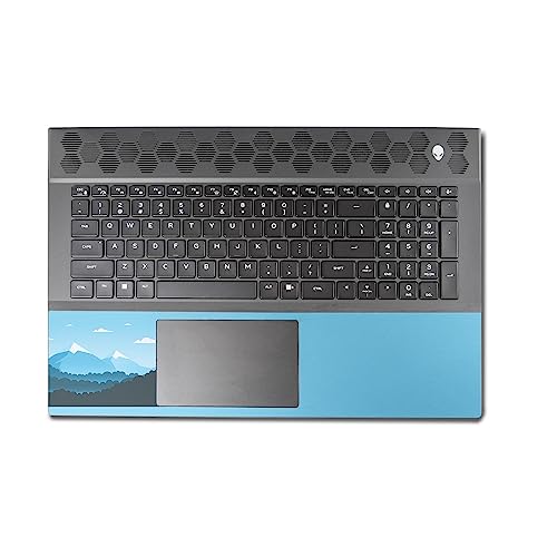 Image of MightySkins Skin Compatible with Alienware M18 R1 (2023) Full Wrap Kit - Poly Mountains | Protective, Durable, and Unique Vinyl Decal wrap Cover | Easy to Apply & Change Styles | Made in The USA