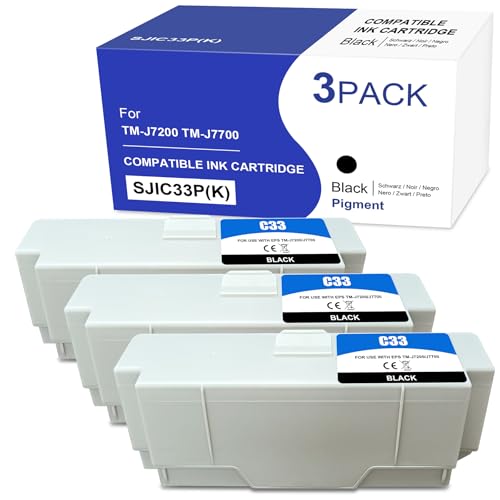 Cartouches compatibles SJIC33P pour remplacer l'encre de votre EPN TM-J7200
