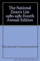 The National Dean's List 1980-1981 Fourth Annual Edition 0915130556 Book Cover