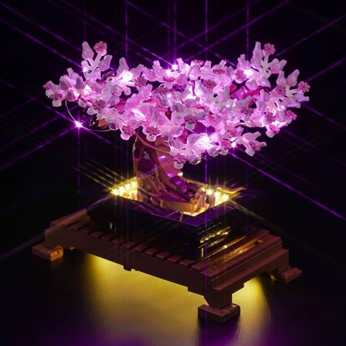 Kit de luz compatible con Lego 10281 Bonsai Tree Botanical Collection Set (no modelo), juego de iluminación LED compatible con árbol bonsái 10281