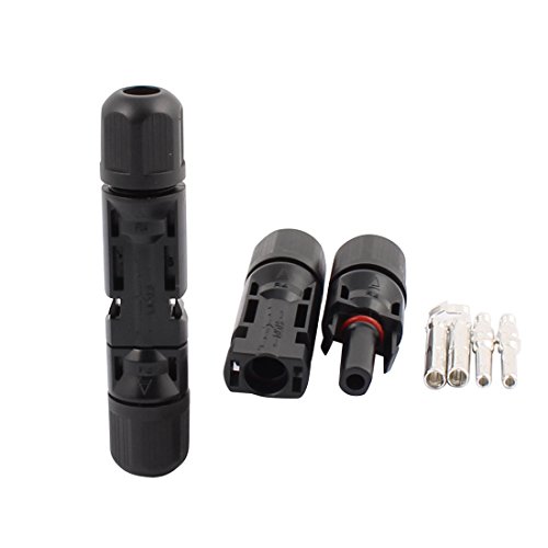 Aexit 2 Sets 30A MC4 Solar Panel Connector Waterproof Cable Male Female Wire IP67 (05ada727401a0269313ba119c495446f)