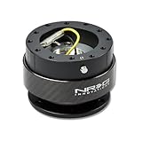 quick release volante mercadolibre NRG Gen 2.0 Steering Wheel Quick Release Kit Black Body with Carbon Fiber Ring (Part: SRK-200CF) Free Standard Shipping