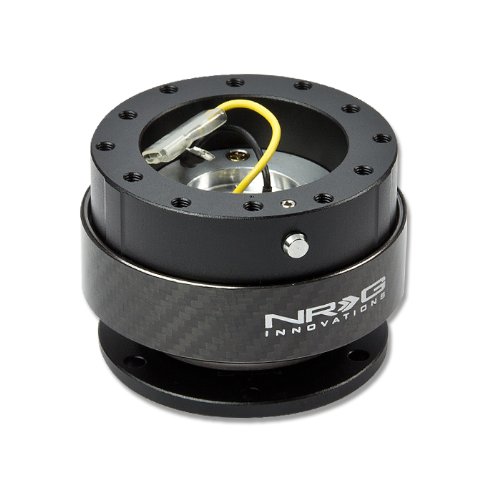 Nrg Innovations Srk-200Cf Quick Release (Black Body/Black Carbon Fiber Ring), Gen 2.0 #TOP30
