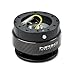 NRG Innovations SRK-200CF Quick Release (Black Body/Black Carbon Fiber Ring), gen 2.0