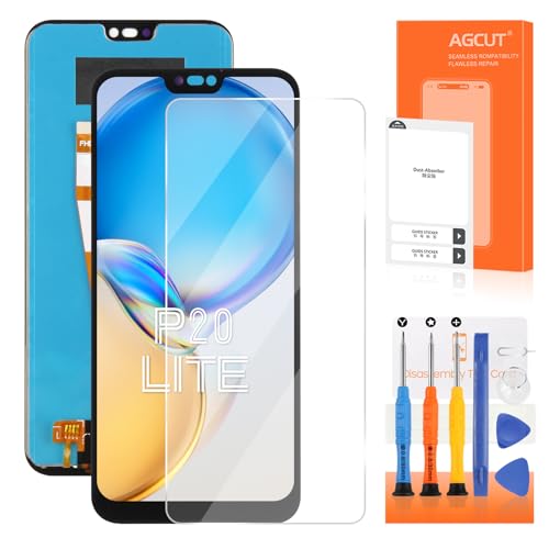 Para Huawei P20 Lite Pantalla LCD de repuesto para Huawei P20 Lite NE-TL00 ANE-LX1 ANE-LX2 ANE-LX3 pantalla digitalizador pantalla táctil placa de cristal completo ensamblado con pieza de reparación