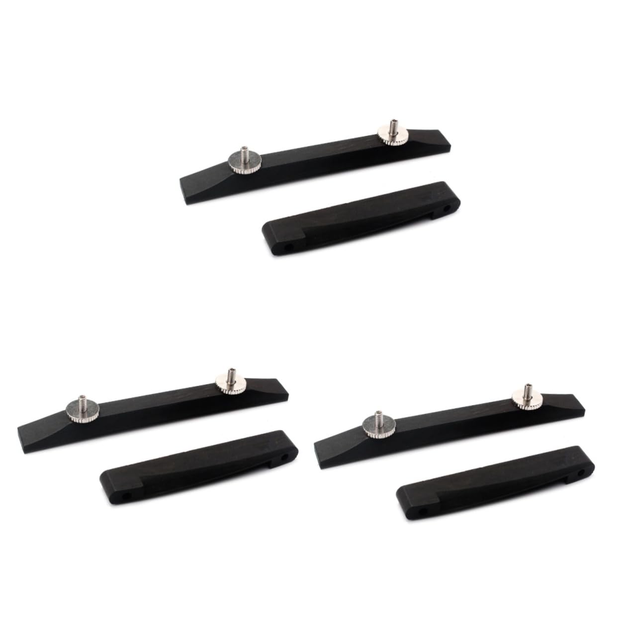 ifundom 3pezzi Ponte Archtop Per Chitarra Jazz Palissandro Con Facile e Design Leggero Accessorio Per Musicisti e Appassionati Di Chitarra Archtop