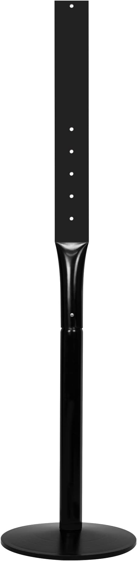 HIGIINC Cast Iron Sign Post Base, Heavy Duty 12” Diameter Sign Base Stand with Portable 48” Post, Suitable for Warning, Guiding, Marking Signals