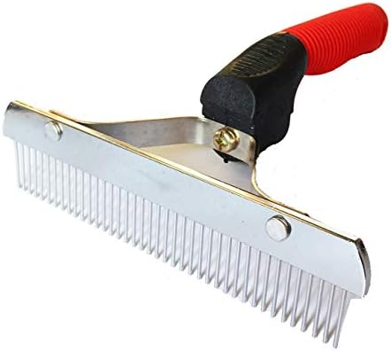 Pet Comb Extra-Large Rake Comb Grooming Brush Deshedding Tool Beauty Comb For Large Dogs Golden Retriever Husky German Shepherd