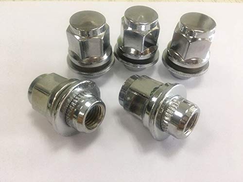 NB-AERO 20pcs Chrome M12 X 1.5 Aftermarket Wheel Lug Nuts fit 2011 Toyota RAV4 May Fit OEM Rims, Buyer Needs to Review The spec
