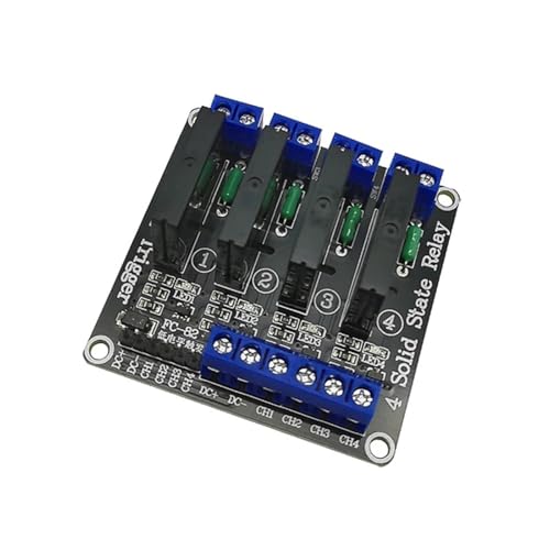 Relais statique 5V SSR 1 canal Low Level 2A 250V pour circuit imprimé DIY