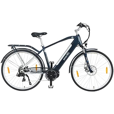 smartEC TrekX-MH Trekking | E-Bike | City Elektrofahrrad | 28 Zoll Lithium-Ionen-Akku 36V/13Ah 250W Mittelmotor Fahrunterstützung 25 km/h Modelljahr 2023 Cover