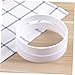 ETHZZLE 2pcs White Plastic Putting Cup Rings Golf Training Aid Accessories PP Material for Standard Hole Protecting and Enhancing Stability Outdoor Use