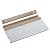Inswing Threshold 5 5/8 inch wide Oloadoors Aluminum Composite Sill Threshold Inswing 72 inch long with Composite Cap and Composite Base for Exterior Front Door. Zinc Finish (Zinc-72)