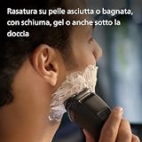 Philips Electric Shaver Series 3000X - Wet & Dry Electric Shaver for Men in Deep Black, with SkinProtect Technology, Pop-up Beard Trimmer, Ergonomic Men's Shaver (Model X3001/00) - 7
