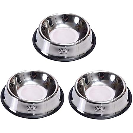 small metal cat bowls