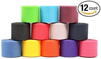 Vet Wrap Tape 2 inch Bandage Pet,Self Adhering Stick Bandage, (2" x 15' Feet Long) - (12 Rolls or 24 Rolls)