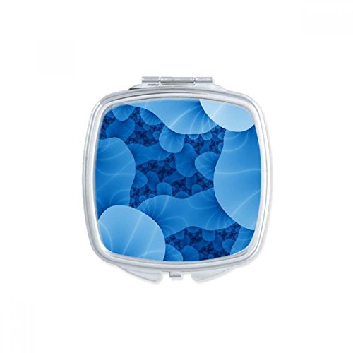 Miroir cellulaire bleu DIYthinker accessoire de maquillage compact de poche