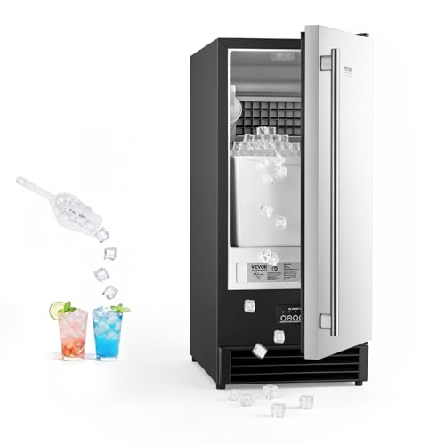 Vevor Undercounter Built-In Ice Maker, 50 Lbs/Day