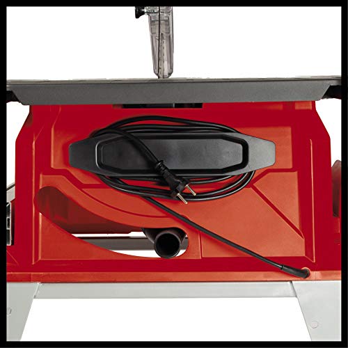 Einhell Tischkreissäge TE-TS 250 UF (2.000 Watt, 78 mm Schnitthöhe, Ø 250 mm Sägeblatt, Tischverbreiterung, Winkelanschlag… – Ansicht 6