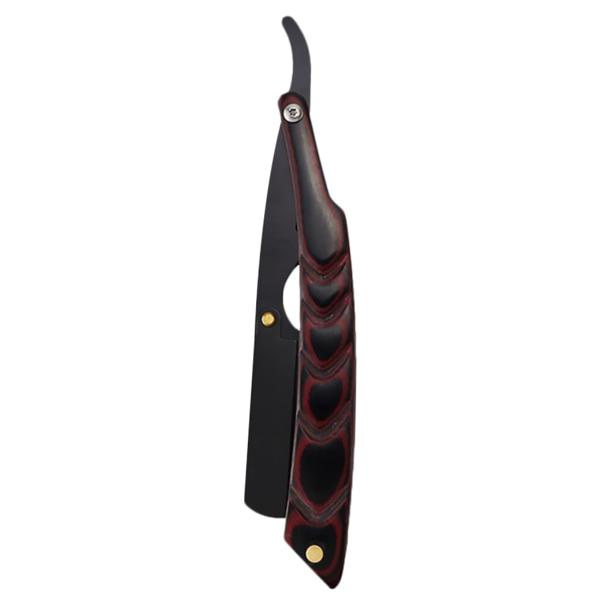 FRCOLOR 3 Pièces Pliant En Acier Inoxydable Élastique Pour Cheveux Tondeuse À Barbe Support De Coiffure Outil De Coupe De Barbe Cadeau De Fête Des Pères Rasoir À Main