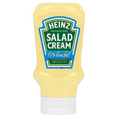 Heinz Arriba Hacia Abajo De La Luz Crema De Ensalada 70% Menos De 435g De Grasa (Paquete de 6)