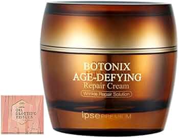 Amazon.com: BOTONIX 自然抗衰老霜24K 金和8 胜肽臉部提升和緊緻附1 入