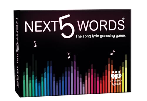 Cheatwell Games Next5Words | The Song Lyric Guessing Game