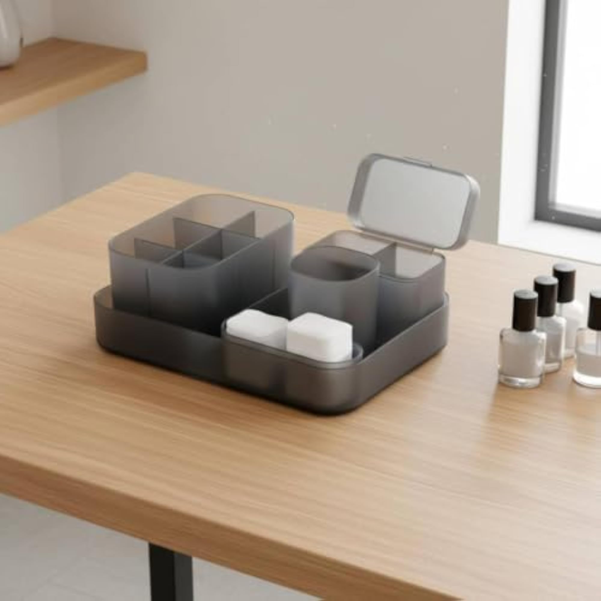 5pc Nail Art Organizer Set, Modular Design