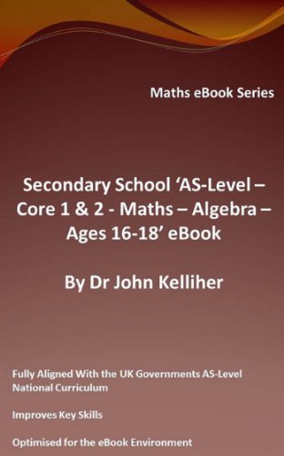 High (Secondary School) Grades 11 & 12 - Math - Algebra I - Ages 16-18 - eBook