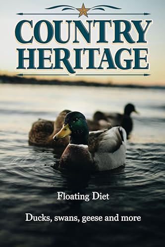 Country Heritage Waterfowl Feed Floating Food for Ducks, Swans and Geese (20 Pounds)