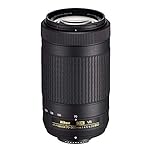 Nikon AF-P DX NIKKOR 70-300mm f/4.5-6.3G ED VR Objectifs, Noir